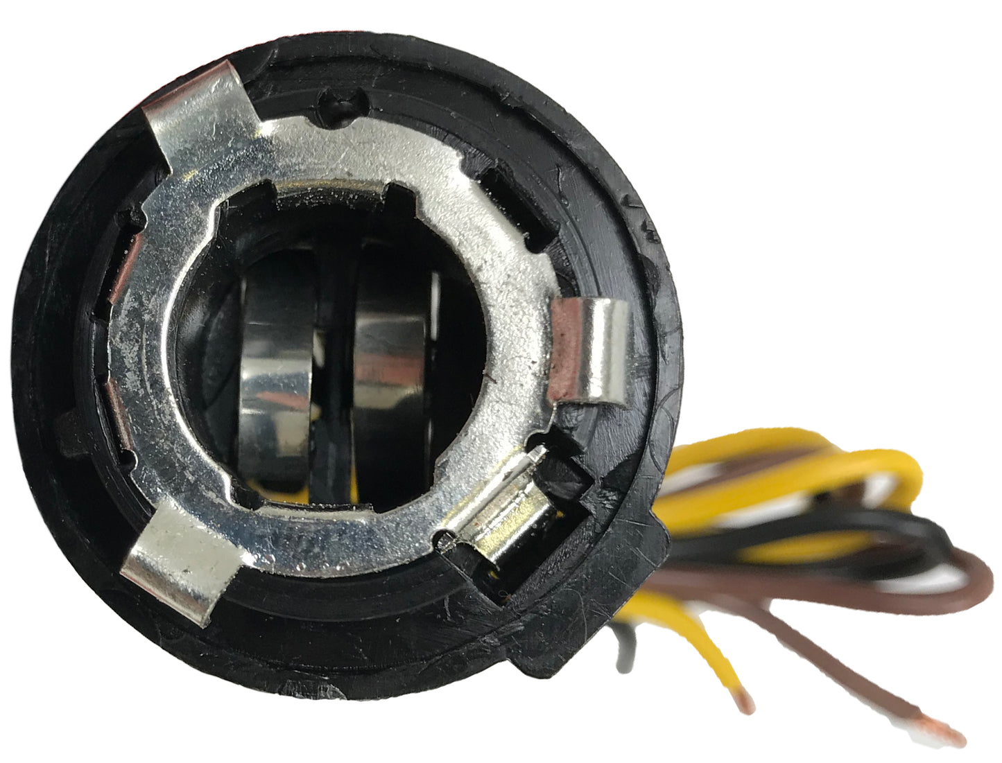 (2) Tail Light Electrical Socket Standard S65 Lamp Pigtail Connector Repair Assembly