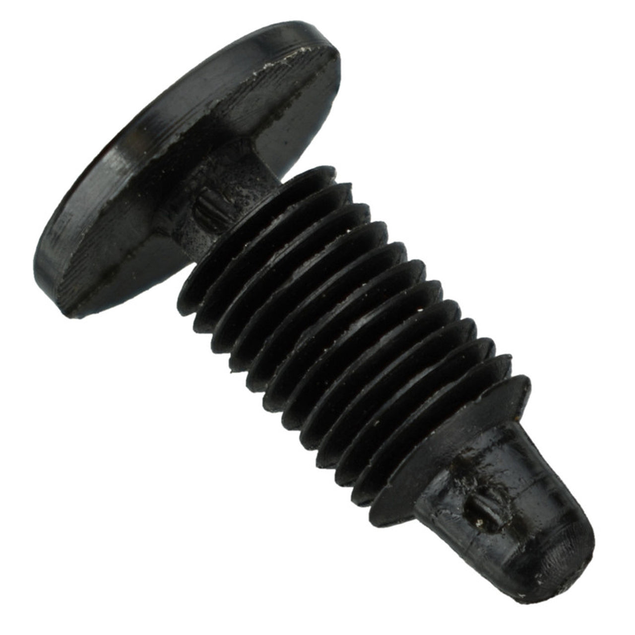 Black Nylon Trim Panel Clip Retainers - 1/4" Hole - 23/32" Stem - 1/2" Head - 50 Pack