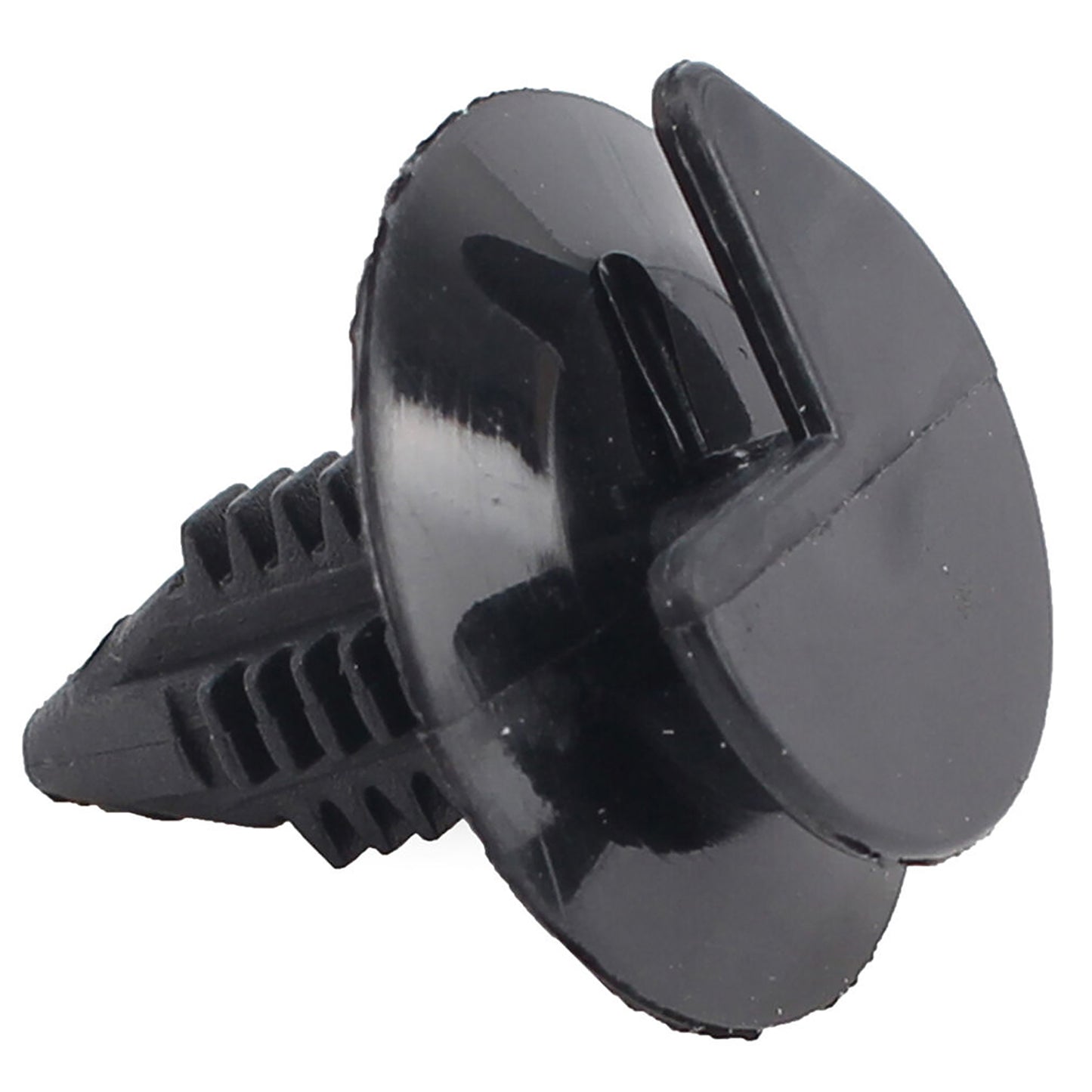 Black Nylon Door Trim Panel Clip Retainer - 7 MM Hole 18 MM Stem 13 MM Head - 25 Pack