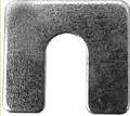 thumbnail image 2 of Disco Steel Body Shims – Bright Zinc Finish, 1/8" Thick, 1/2" Slot, 1-1/8" Square, 50-Pack 2 of 3
