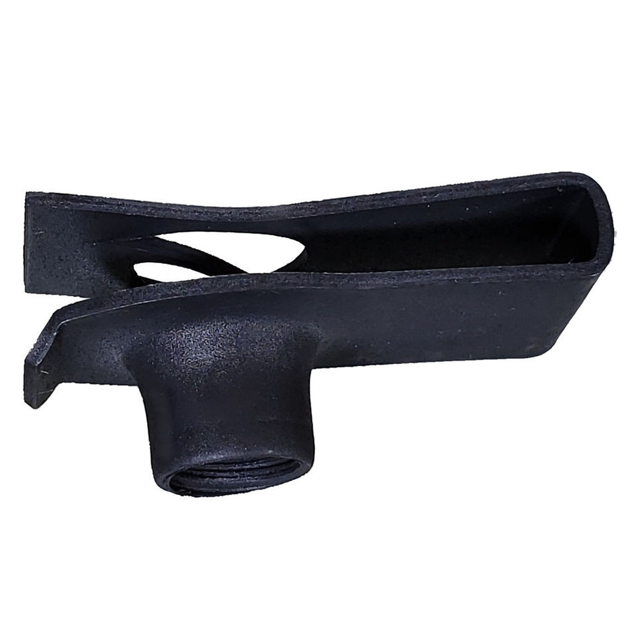 Black Long Extruded "U" Nuts - 8-1.25 MM Screw Size - .8 MM - 4.5 MM Panel - 25 Pack