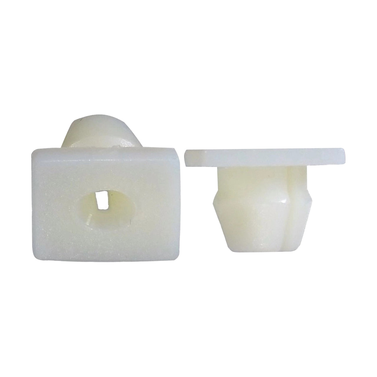 Natural Nylon Headlamp Screw Grommet Retainer - #8 Screw 17/64" Stem 31/64" Head - 50 Pack
