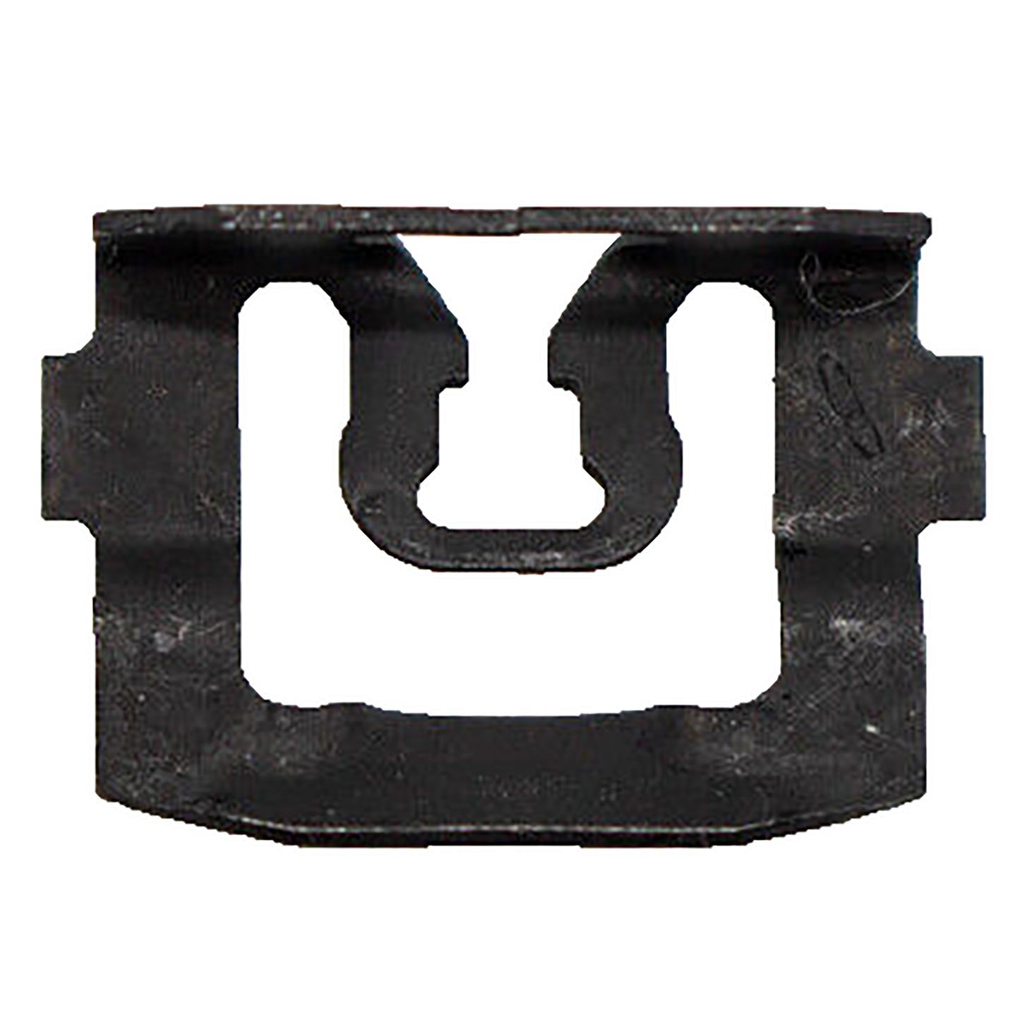 Black Finish Windshield Rear Window Reveal Moulding Retainer Clip - 14.5 MM Width - 50 Pack