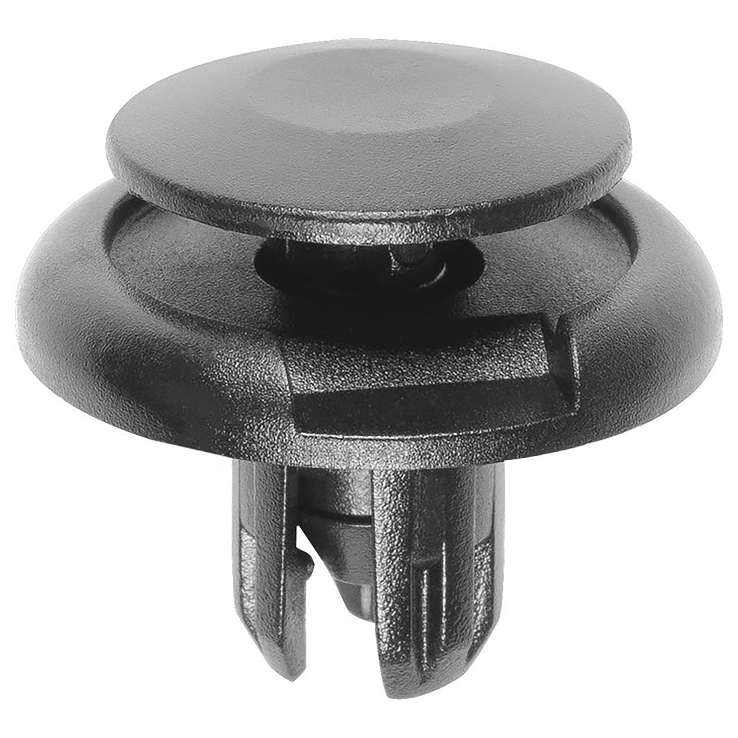 Black Nylon Bumper & Fender Push Retainer Clips - 5/16" Hole - 11 MM Stem - 25 Pack