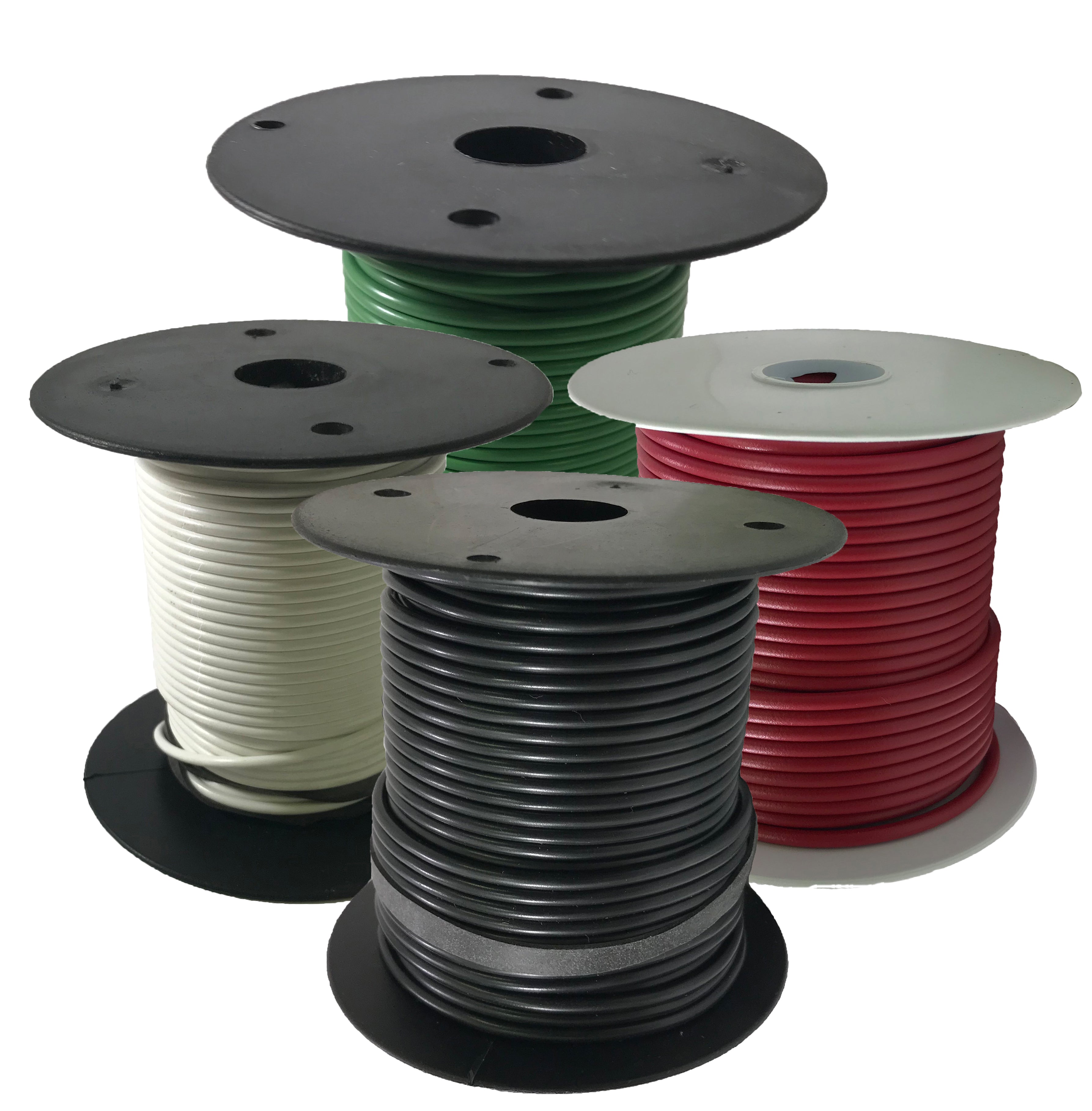 ACDC 10 AWG GXL Automotive Wire – Green – 25 Feet – High Temp – Made In USA