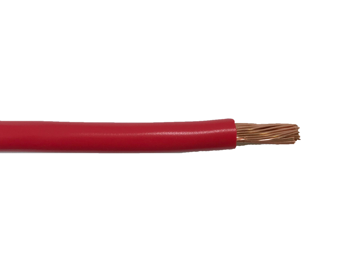 Red 1/0 Gauge Automotive Battery Cable - 25 FT