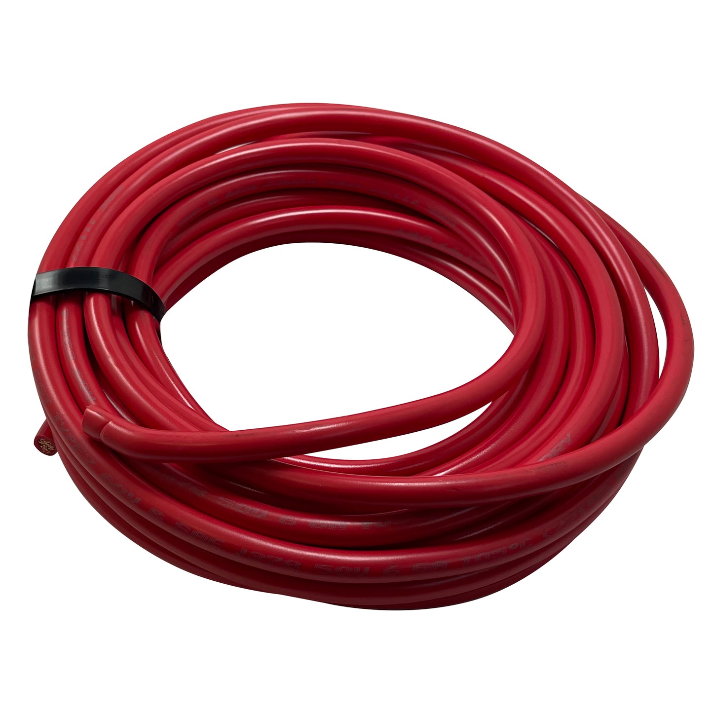 Red 1/0 Gauge Automotive Battery Cable - 25 FT