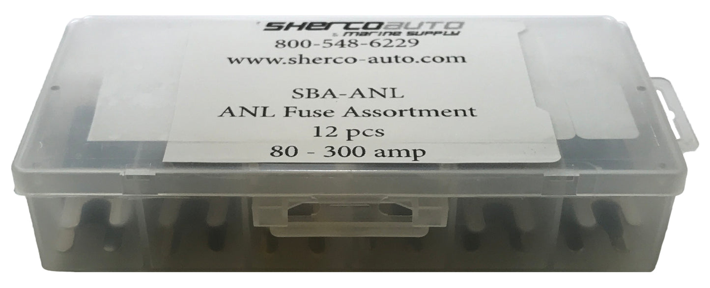 12 Piece ANL Low Voltage Limited Non Time Delay Fuse Assortment Kit