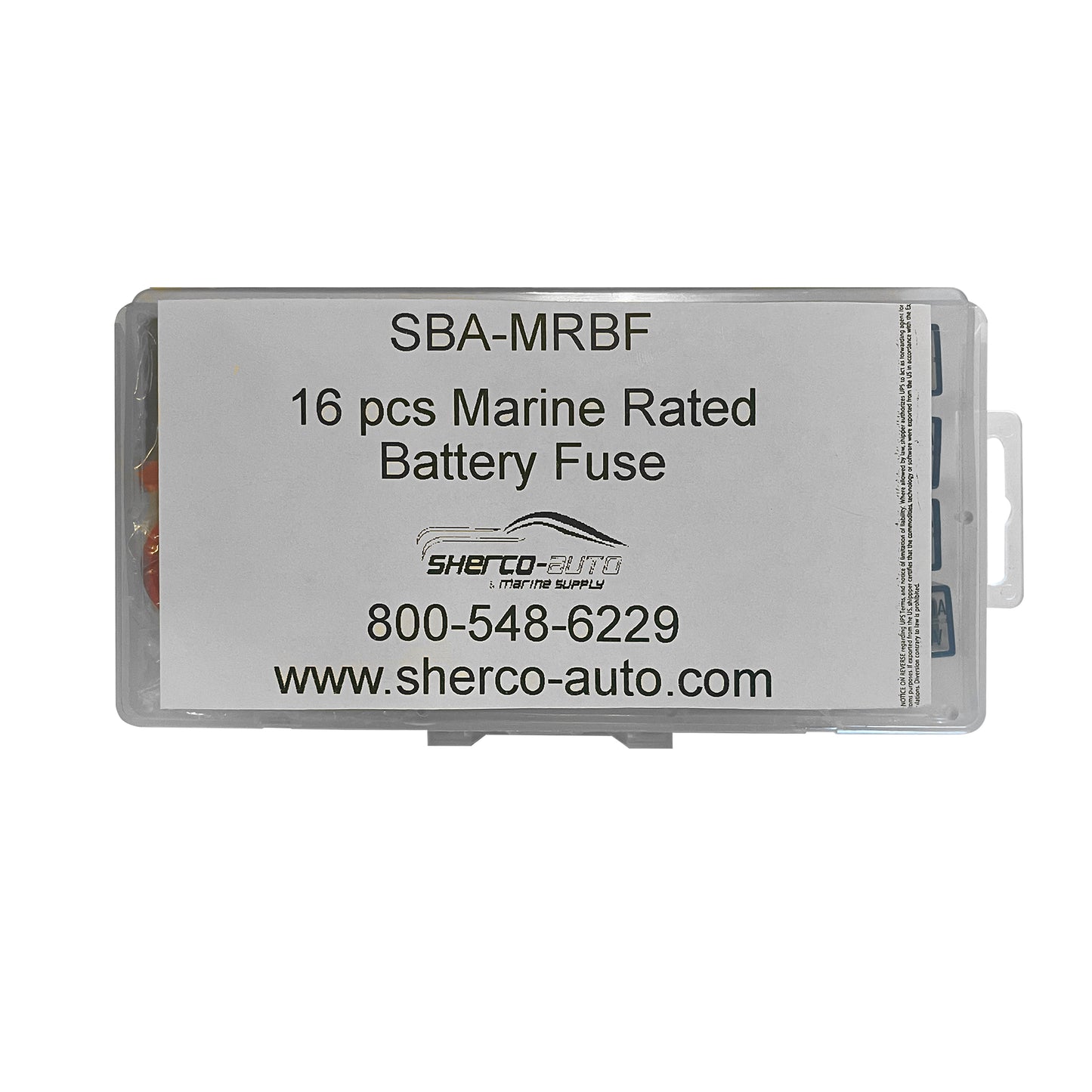 MRBF Marine Rated Battery Fuse & Block 30 to 300 Amp Kit - 16 Pieces