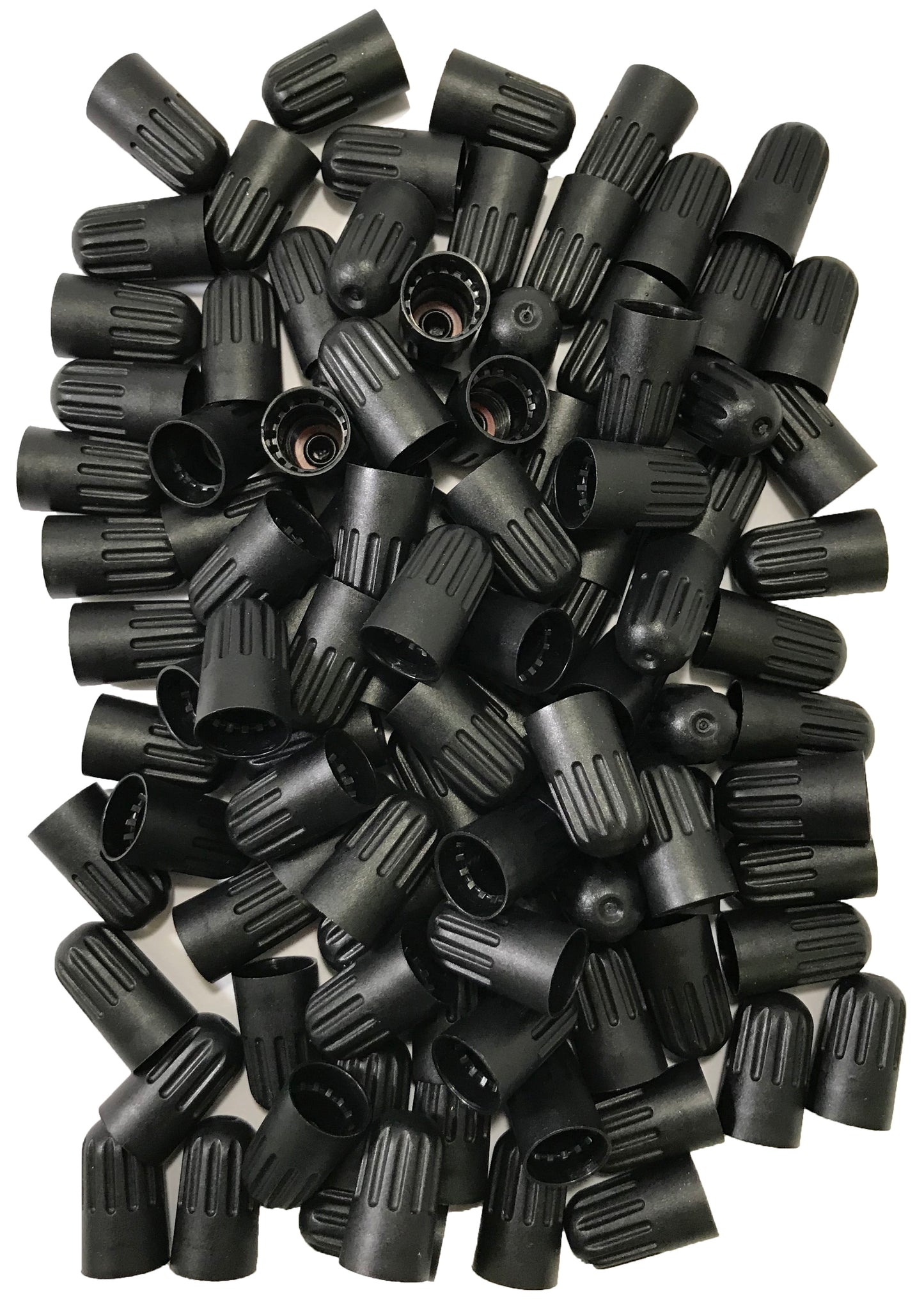 100 pack Long Plastic Sealing Tire Valve Stem Cap For TR20008 TPMS Valve