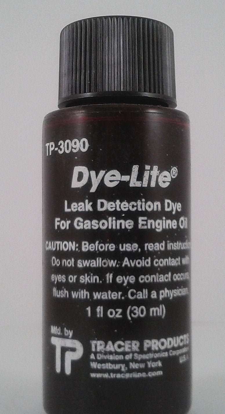 Tracer Dye-Lite Leak Detection Dye for Gasoline Engine Oil - 1 fl oz.