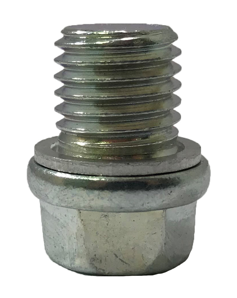 12mm - 1.50 BMW, Mercedes O.E. Style Drain Plug With Self Centering Gasket - 13mm Hex Drain Plug