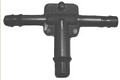 Vacuum Tee 1/8" x 1/8 "x 3/16", 10 pack