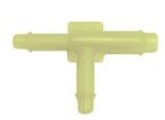 Vacuum Tee 1/4" x 3/16" x 3/16", 100 pack