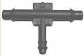 Vacuum Tee 3/16" x 3/16" x 1/8", 100 pack