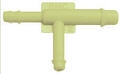 Vacuum Tee 1/8" x 3/16" x 1/8", 10 pack