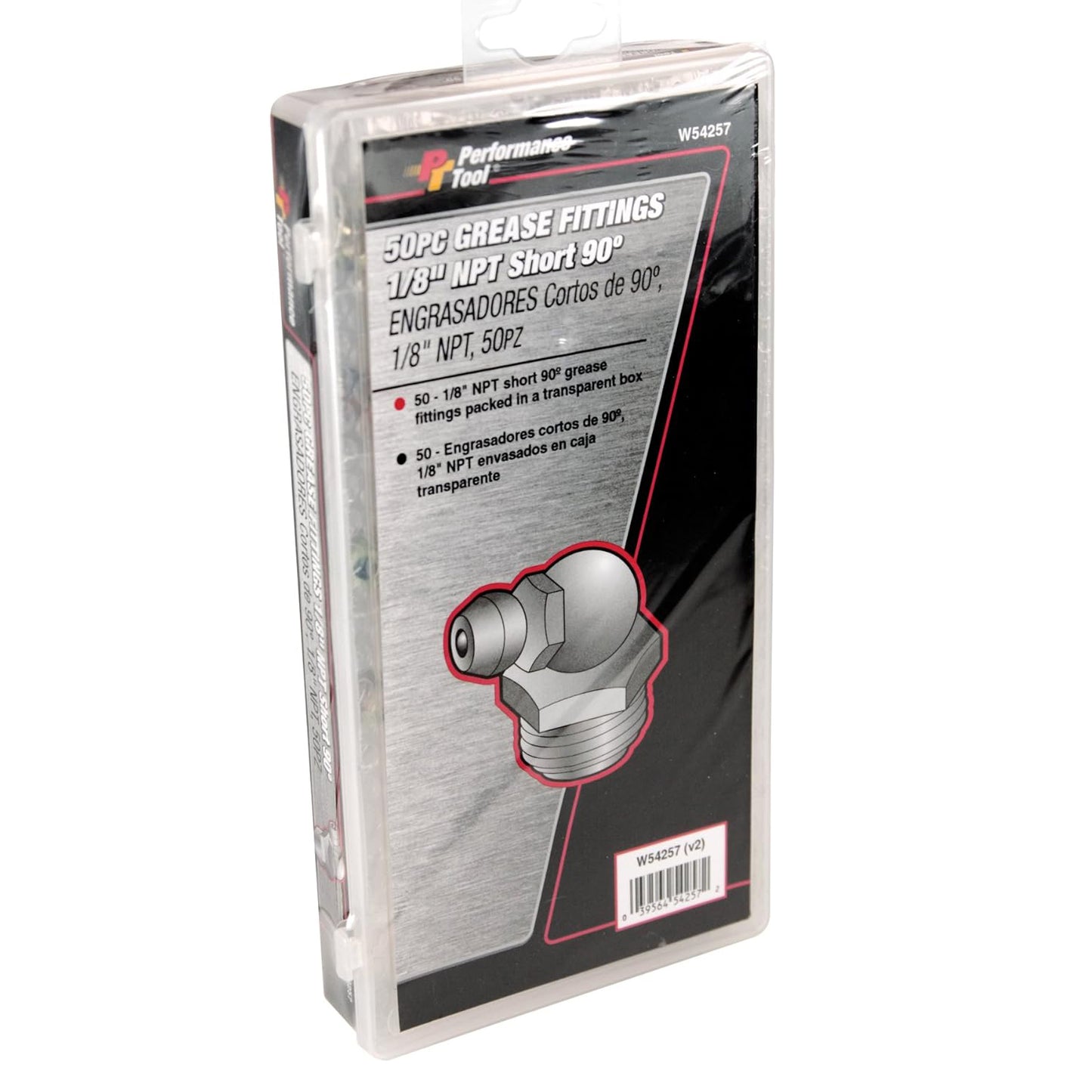 Short 90 Degree Grease Fittings 1/8" NPT x -27 SAE - 100 Pack