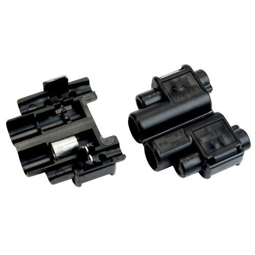 Black Bullet Style Instant Tap Quick Splice Connector 18-16 Gauge - 100 Pack