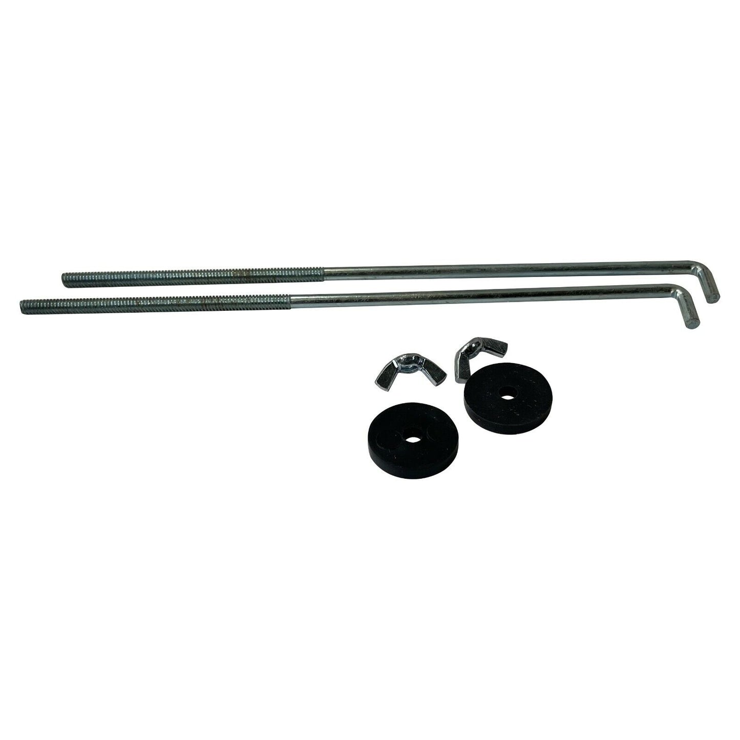 10" Inch L-Type Bolt Battery Hold Down Kit