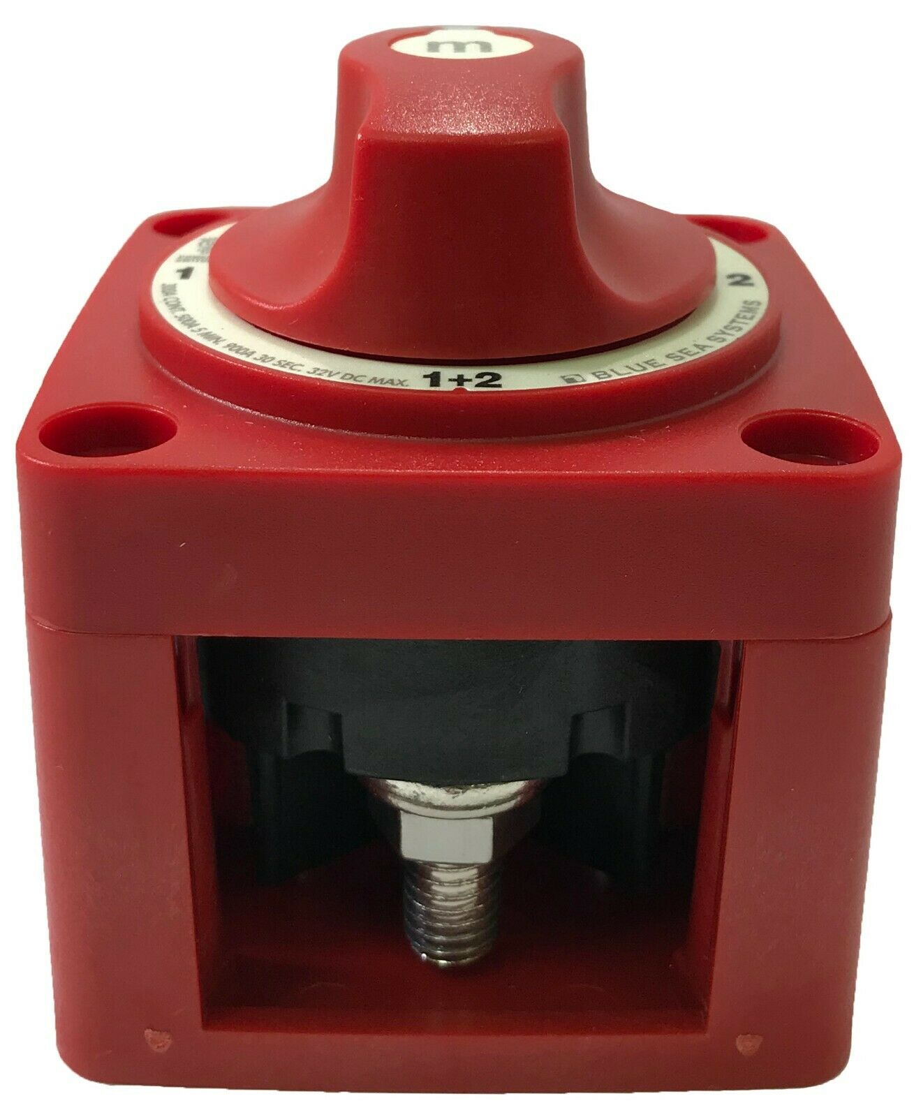 Blue Sea 6007 M-Series Mini Dual Battery Selector Switch 4 Position Marine Boat