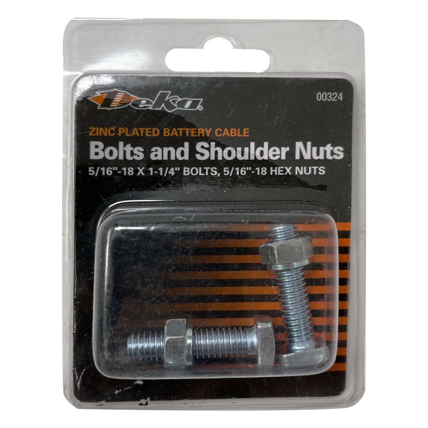 Battery Cable Bolts 5/16"-18 x 1-1/4" & Shoulder Nuts 5/16" - 2 Pack