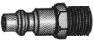 Milton type 1/4" NPT male Connector