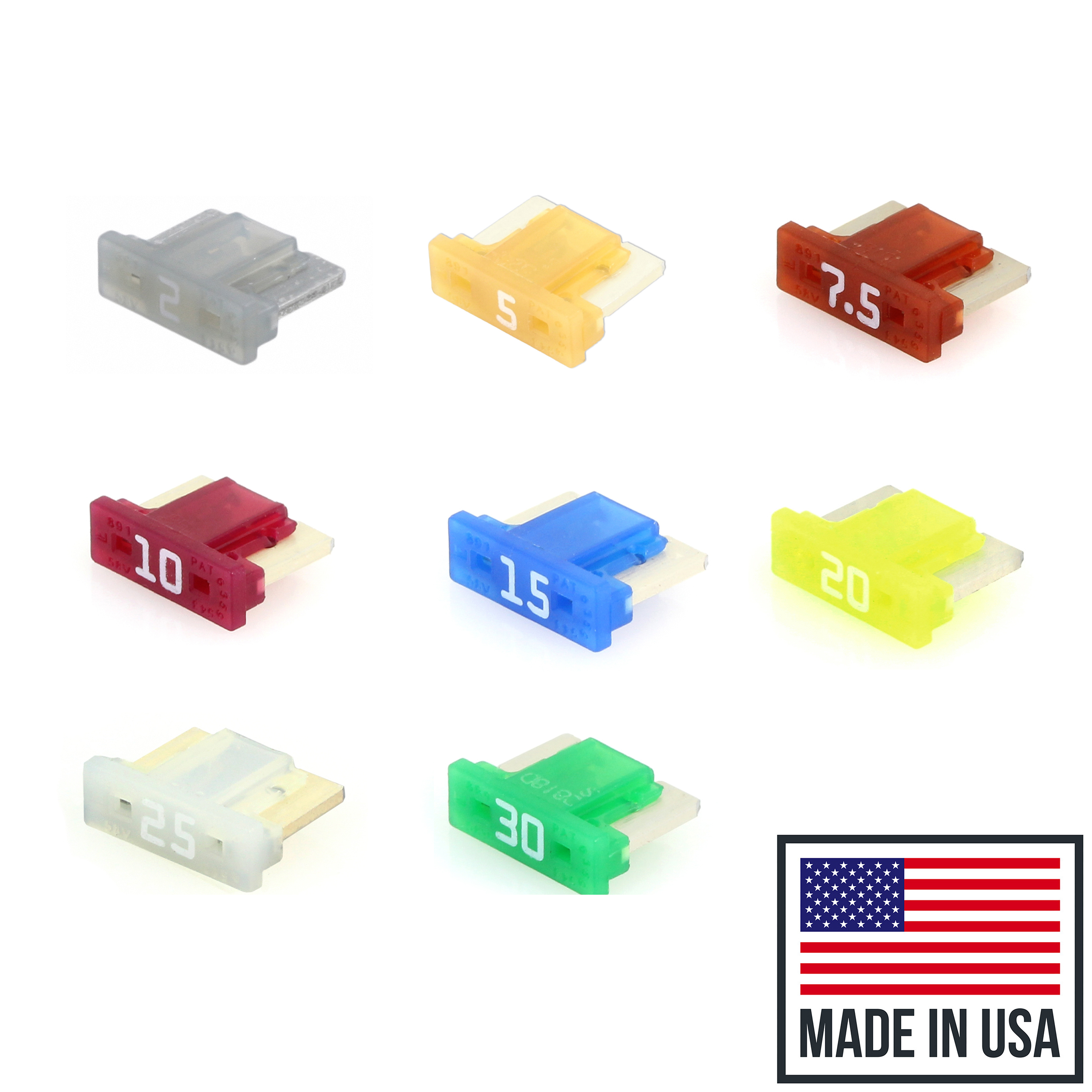ATLM - Low Profile Mini Fuses - Made in USA