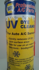 UV Dye Cleaner for Auto AC Service - 12 oz.