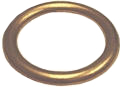 Oil Drain Plug Crushable Copper Gasket 1/2" 13 mm - 100 Pack
