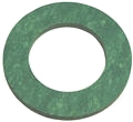 Oil Drain Plug Fiber Gasket 14 mm Green Synthetic - 100 Pack