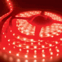 1 Meter, RED LED STRIP 10mm wide 60 LEDs PER Meter- SMD 5050