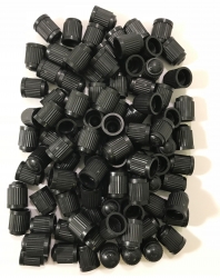 1000 Pack of Black Valve Caps for Air Filled Tires