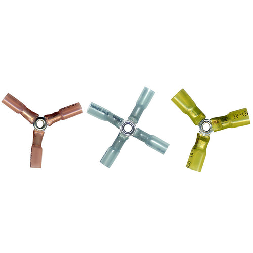 Heat Shrink 3 Way & 4 Way Butt Connectors
