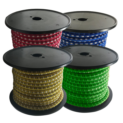 Bungee Cord 5/16 8MM Stretch Nylon Bungie 50 FT Spool Line