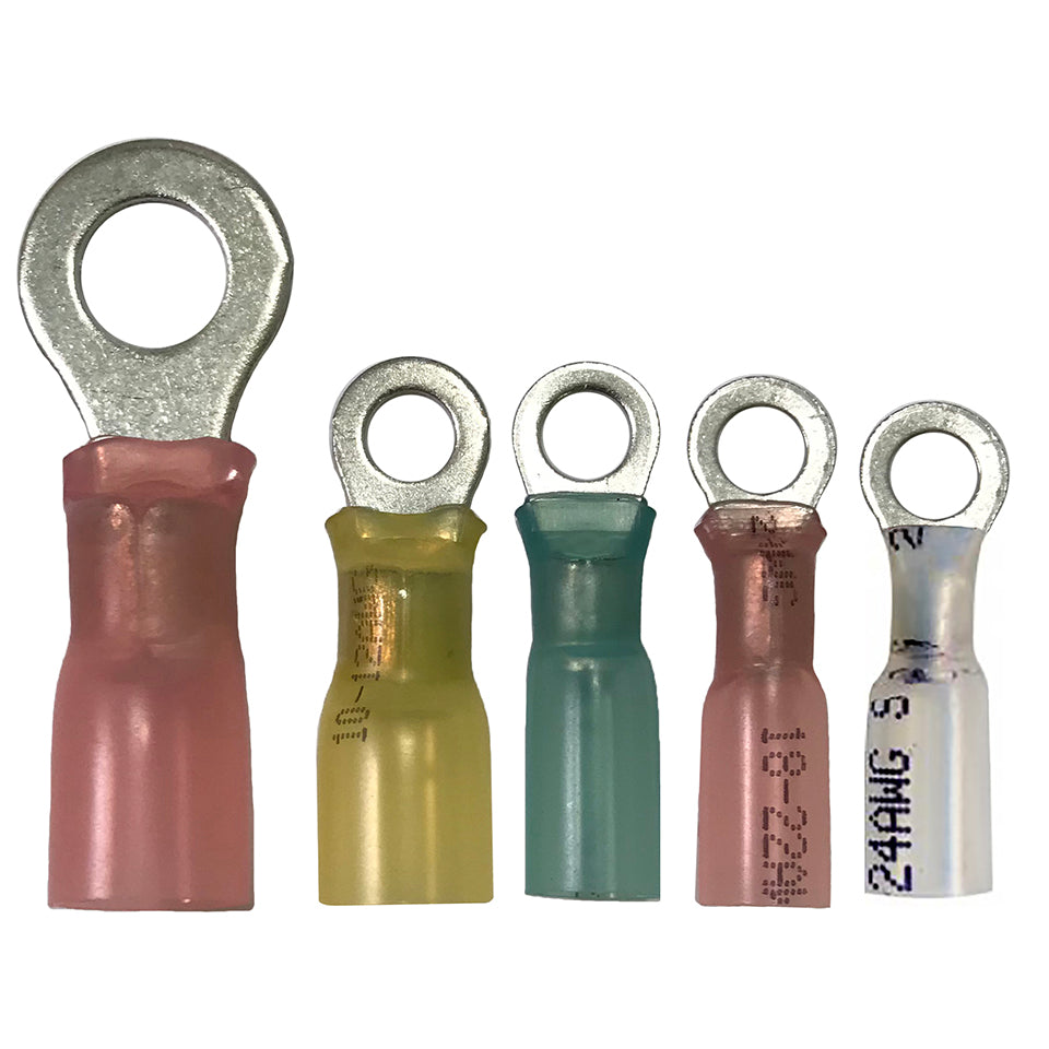 Heat Shrink Ring Terminals – Sealed Wire Ends & Lugs – Sherco-Auto.com