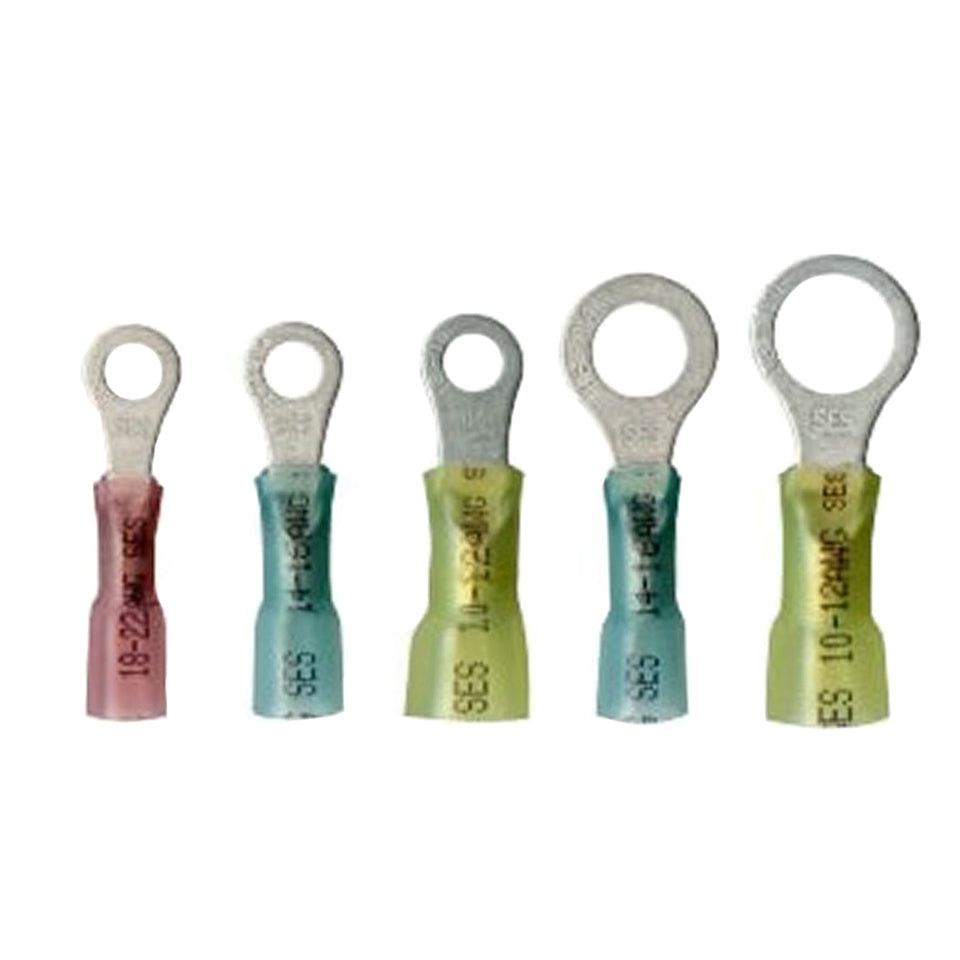 Long Neck Heat Shrink Ring Terminals