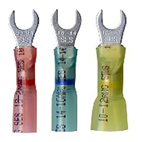 Long Neck Heat Shrink Spade Terminals