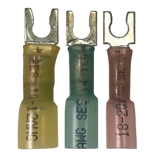 Multilink Heat Shrink Spring Spade Connectors