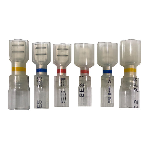 Optiseal Crystal Clear Heat Shrink Quick Disconnect Connectors