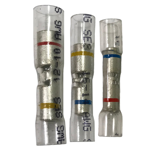 Optiseal Crystal Clear Heat Shrink Step Down Butt Connector
