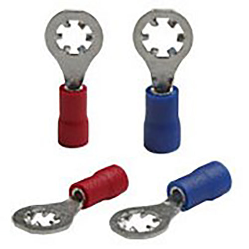 Vinyl Star Locking Ring Terminals