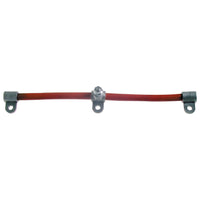 Red 14" Group 31 2/0 AWG Battery Cable Harness Assembly
