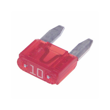 ATM / APM / MIN Mini Automotive Blade Fuse - 10 Amp - 50 Pack