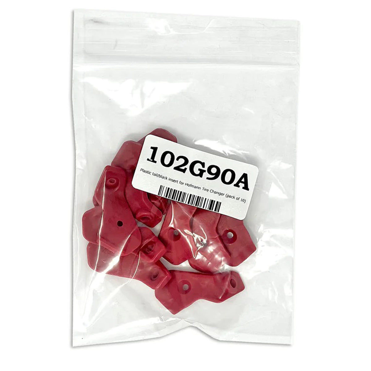 Plastic Tail & Back Insert for Hofmann Tire Changer - Pack of 10