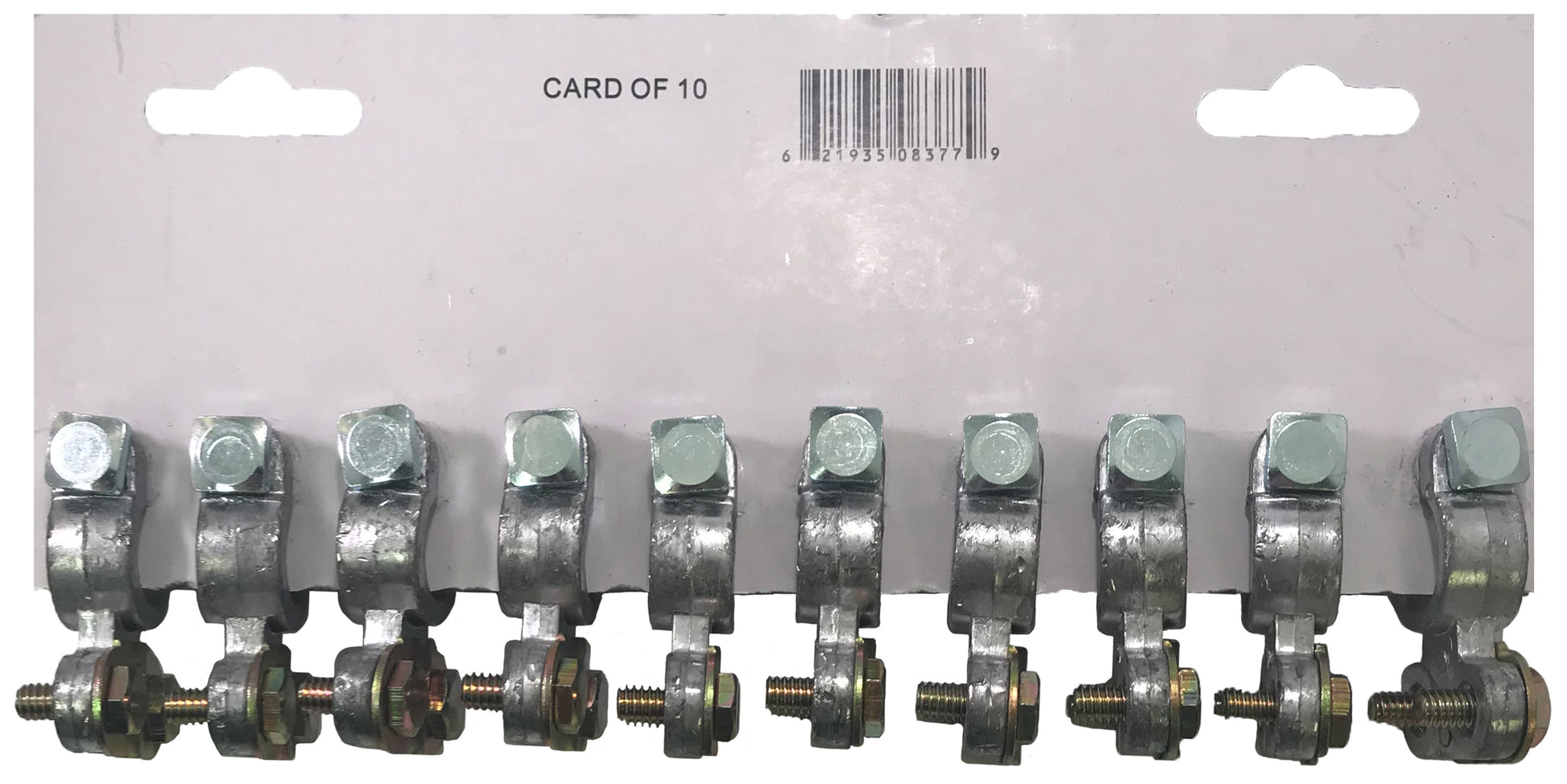 Heavy Duty Top Post Battery Terminals - Card of 10