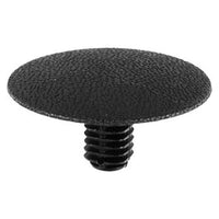 Black Nylon Trunk Interior Trim Retainers - 7MM Hole 13MM Stem 30MM Head - 15 Pack