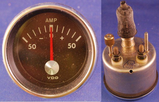 VDO Marine Ammeter, 2-3/8"