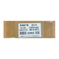 Black 1 Gauge Automotive Battery Cable - 25 FT