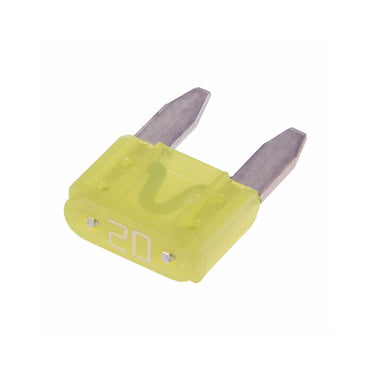 ATM / APM / MIN Mini Automotive Blade Fuse - 20 Amp - 50 Pack