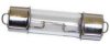 Light Bulb- Dome Light 13.5V .74A/T-3 Double End Cap, 10 per Pack, for car and light trucks